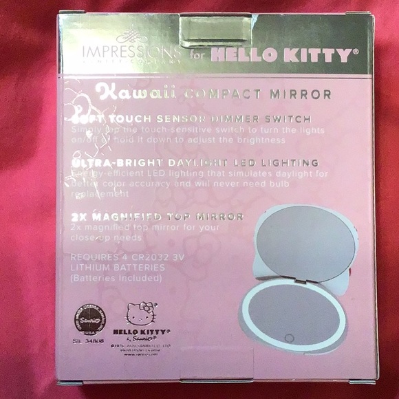 NIB Hello Kitty Wireless Compact Mirror - Picture 5 of 5